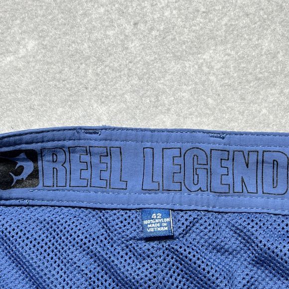 Reel Legends Dutch Blue Sandbar Shorts UPF 50 Sun Protection Size: 42 NWT - Picture 13 of 16